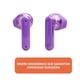thumbnail image 3 of Audífonos Inalámbricos JBL Tune Flex Bluetooth Morado Transparente, 3 of 5