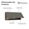 thumbnail image 3 of Alacena Gabinete Superior Cocina Madesa Vik 70cm MG 01, 3 of 4