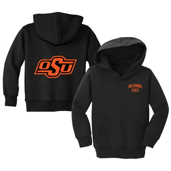 Toddler Chad & Jake Black Oklahoma State Cowboys Primary Logo Pullover Hoodie