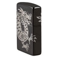 thumbnail image 3 of Zippo Lucky Dragon Design High Polish Black Pocket Lighter, 3 of 8