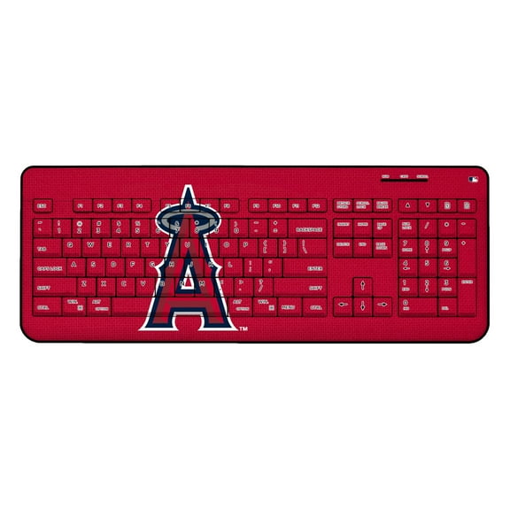 Los Angeles Angels Team Logo Wireless Keyboard