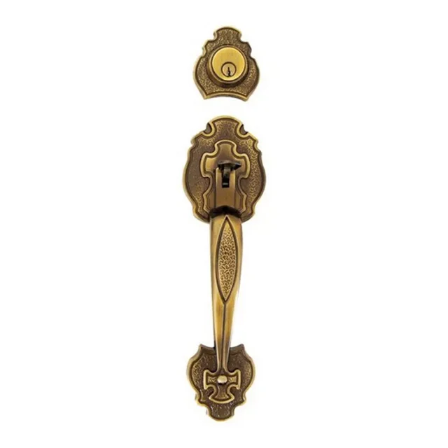 Cerradura De Gatillo Dexter Llave/llave Laton Antiguo T 4186