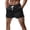 Black, variant on JoveMarine Men's Quick Dry Ice Silk Beach Shorts Loose Fit Quarter Sports Pants for Running and Fitness Breathable Summer Shorts Black L