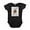 Black, variant on CafePress - No Tricks Just Treats - Cute Infant Bodysuit Baby Romper - Size Newborn - 24 Months