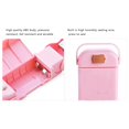 thumbnail image 3 of 2 Pcs Portable Mini Sealer Home Heat Bag Plastic Food Snacks Bag Sealing Machine Food Packaging Kitchen Storage Bag Clips, Pink, 3 of 5