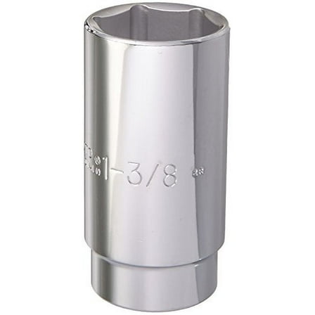 Stanley Proto J5344H 6 Point 1/2" Drive Deep Socket, 1-3/8"