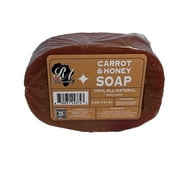 RA Cosmetics 100% Natural Soap Bar, Carrot & Honey