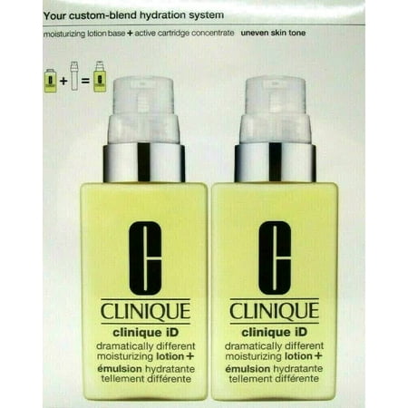 Clinique Clinique ID Moisturizing Lotion Base Active Cartridge Uneven Skin Tone Gift Set 2 pcs Skin Care 0020714973926
