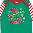 thumbnail image 4 of Inktastic Who Needs Santa when I Have Grandma Boys or Girls Long Sleeve Baby Bodysuit, 4 of 5