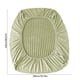 thumbnail image 3 of Sábana bajera ajustable de forro polar de invierno, 200x220 cm, suave, de poliéster, para cama de dormitorio, 1 unidad, verde Rkxzt, 3 of 9