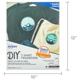 Avery Heat Transfer Paper for Dark Fabrics, 8.5" x 11" Paper Size, Iron