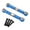 Blue, variant on 2pcs RC Car Steering Linkage Rod Set Aluminum Alloy Adjustable Tie Rods for 1:14 RC Car Trucks Spare Parts
