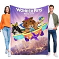 thumbnail image 1 of Wonder Pets! anti-pilling, suave, ligera, esponjosa y acogedora de lujo para hogar y cocina – Perfecta para niños y adultos,120x180cm, 1 of 6