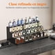 thumbnail image 4 of Negro Estante de Soporte para , Multifuncional Repisa para Exhibición Organizador de Perfumes, para Sala de Maquillaje, Sala de Estar, Dormitorio, baño, Cocina, 30.5cm, 1 Paquete, 4 of 8