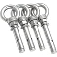 thumbnail image 4 of Anchor bolts,Eye Hooks 304Stainless Steel Sleeve Anchor Concrete Expansion Eye Bolt Installation Artifact Hook Long Universal Ring Expansion Screws Eyelet Screws (Color : 1, Dimensions : M14X120mm 1pc, 4 of 5