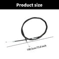 thumbnail image 5 of Hood Release Cable Car Engine Hood Release Cable 53630-42100 Spare Part, 5 of 10