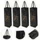 thumbnail image 3 of 10 bolsas de alcohol para botellas de licor, bolsas de regalo de feliz cumpleaños, bolsas de vino, bolsas de vino para botellas de vino, regalos, elegantes bolsas de regalo de vino de aluminio, 3 of 8