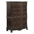 thumbnail image 3 of Home Elegance 2243-9 59 x 19 x 41.75 in. Deryn Park Chest - Cherry, 3 of 7