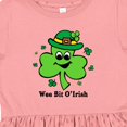 thumbnail image 4 of Inktastic Wee Bit O'irish Girls Toddler Dress, 4 of 5
