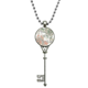 thumbnail image 1 of Carpa roja y verde Colgante Collar Vintage Llavero Plata Joyas Unbranded M, 1 of 3