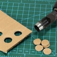 thumbnail image 4 of Leather Craft Hollow Hole Punches Plastic Rubber Punching For Electric Drill, 4 of 9