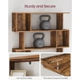 thumbnail image 3 of VASAGLE Bookshelf, 5-Tier Bookcase, 24 x 90 x 159 cm, Storage Shelf with Open Compartments, for Living room, Bedroom, Office, Rustic Brown, 3 of 6