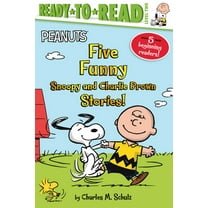 Peanuts Five Funny Snoopy and Charlie Brown Stories!: Snoopy and Woodstock Best Friends Forever!; Snoopy, First Beagle on the Mo, (Paperback)