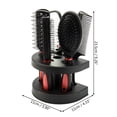 thumbnail image 6 of HOTBEST 5 PCS Hair Brush Comb Set Ladies Women Hair Care Massage with Mirror and Holder Cosmetics Hair Styling Tools Sets Adults & Kids, 6 of 6