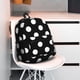 thumbnail image 5 of Easygdp Black and White Polka Dot Mochila Casual para Portátil, Mochila para Escuela, Viajes, Negocios, 5 of 6