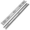 thumbnail image 2 of VADANIA VA1045 Drawer Slide, Chrome, Ball Bearing 3 Folds Full Extension, Side Mount, 100 Lb Load Capacity, 5 Pairs, 2 of 8