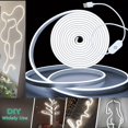 thumbnail image 2 of Tira de luces LED de neón, interruptor con sensor táctil inteligente, señal de neón regulable, cinta LED flexible, tubo de cuerda impermeable, lámpara de luz de fondo decorativa, 2 of 5