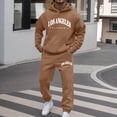 thumbnail image 2 of Fabrcox M-5XL 2 Piece Sweatsuits for Men Fleece Lined Hoodie Sweatpants Set Causal Athletic Workout Sweatshirt Joggers Mens Tracksuit Set 4XL, 2 of 7