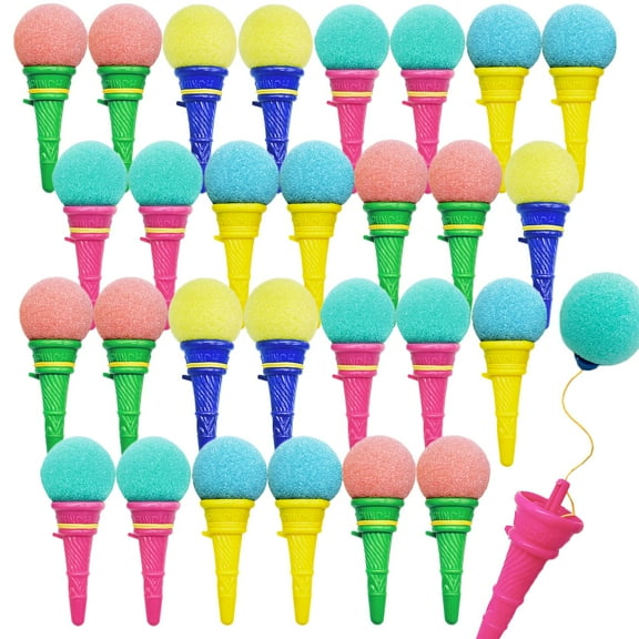 Juguete Ice Cream Shooters Juuxncgv con 30 bolas de espuma para niños
