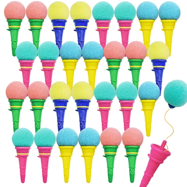 Juguete Ice Cream Shooters Juuxncgv con 30 bolas de espuma para niños