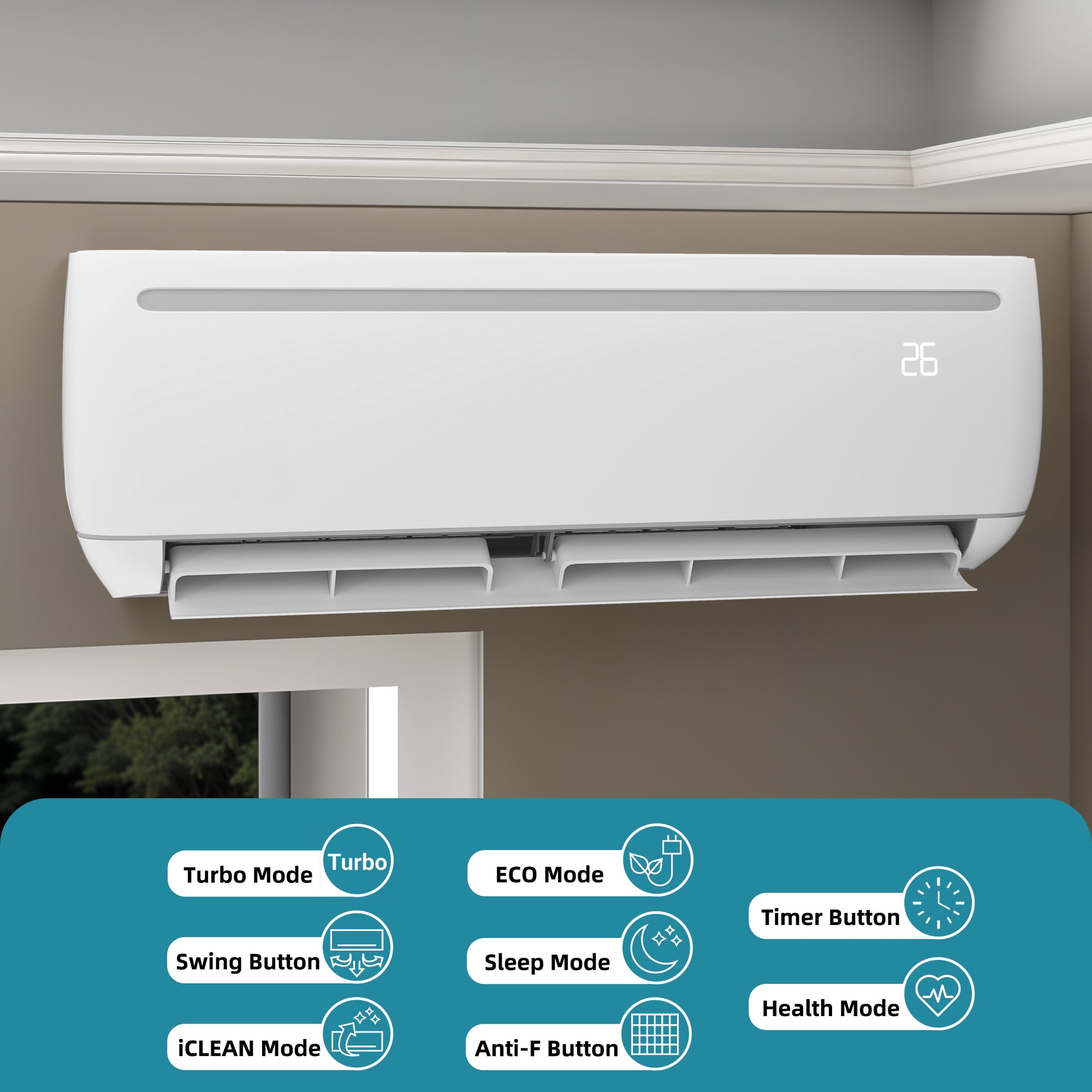 Air SLIMKOOL 12500-CFM 3 -Speed Indoor/Outdoor Portable