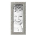 thumbnail image 2 of ArtToFrames 6" x 16" Classic Antique Silver Picture Frame, 6x16 inch Silver Wood Poster Frame (WOM-4926), 3 Pack, 2 of 6