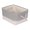 Grey 16*12*8in, variant on Unique Bargains Fabric Storage Cube Storage Bin Storage Basket Grey 16*12*8in