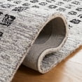 thumbnail image 5 of SAFAVIEH Ebony Adams Dot-Print Area Rug, Silver/Black, 6' x 6' Square, 5 of 11