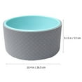 thumbnail image 2 of TAILTOSS Yoga Wheel Backbend Artifact with Grey ABS Material for Home Workout 1Pack, 2 of 5