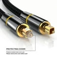 thumbnail image 3 of SPDIF Optical Fiber Digital Audio Cable 5.1/7.1 Channel Gold-Plated (Multiple Lengths), 3 of 3