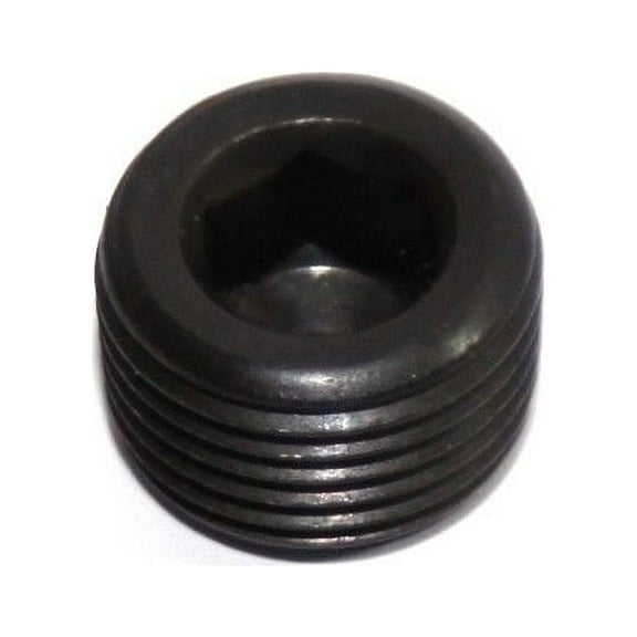 3/8" NPT Steel Engine Block Intake Manifold Plug Black