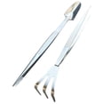 thumbnail image 4 of GOOHOCHY 1 Set of Precision Tweezers Rake Set Stainless Steel Bonsai Tweezers with Shovel 2in1 Bonsai Tools, 4 of 8