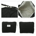 thumbnail image 3 of Unique Bargains 1Pc Women Portable Heart Storage Makeup Bag for Vacation Camping Black, 3 of 3