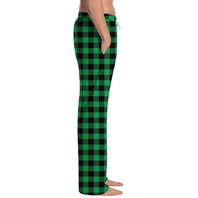TQWQT Green Plaid Pants Women Plaid Comfy Matching Christmas Pants