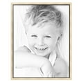thumbnail image 2 of ArtToFrames 31" x 40" Silver with Black Lip Picture Frame, 31x40 inch Multi Wood Poster Frame (WOM-5193),  Pack, 2 of 7