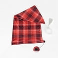 thumbnail image 6 of Christmas Headwear Cap Thicken Plaids Perfect for the Holidays Colorful Outfits for Cosplay Santa Furry Hat, 6 of 8
