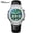 Silver Case Green Surface Belt, variant on Multifunctional men's watch with three sub-dials, six hands, calendar, moon phase, chronograph, octagonal quartz watch with steel strap and rubber strap, business men's wristwatch