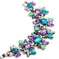 thumbnail image 4 of OPOLSKI Rhinestone Flower Cluster Pendant Chain Charm Pendant Necklace A, 4 of 4