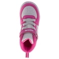 thumbnail image 7 of Disney Minnie Mouse Girls High Top Sneakers Hook and Loop with Lace Up (Little Kid), Pink White, Size: 12, 7 of 7