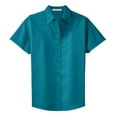 thumbnail image 5 of Port Authority Ladies Short Sleeve Easy Care Shirt-5XL (Teal Green), 5 of 6